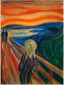 Artland Wandbild Der Schrei. 1893, Mann (1 St), als Alubild, Outdoorbild, Leinwandbild, Poster, Wandaufkleber