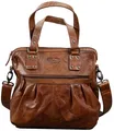 PRIDE&SOUL Damentasche "HOLLY" aus Leder braun