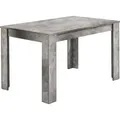 byLIVING Esstisch Nepal, 120x80 cm, Melaminbeschichtung betonfarbig - Grau