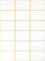 Avery Zweckform Etiketten Etiketten 38x24mm VE=522 Stück weiß (5 Stück)