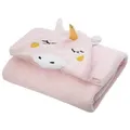 Atmosphera Createur d ́interieur Kuscheldecke, Rosa, Textil, Rechteckig, 100x140 cm, Wohntextilien, Decken
