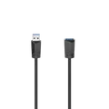 Hama 00200628 USB Kabel 1,5 m USB A Schwarz (00200628)