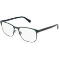 Gant GA3249 Unisex-Brille inkl. Gläser Vollrand Eckig Metall-Gestell 55mm/18mm/145mm, blau