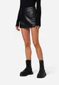 Lederrock Damen Ricano RK-05 Lammnappaleder schwarz M