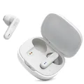 JBL Wave Flex – Kabellose In-Ear Ohrhörer mit IP54- und IPX2-Wasserdichtigkeit – TalkThru- und AmbientAware-Technologie – 32 Stunden Akkulaufzeit – In Weiß