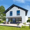 Home Deluxe LED Vollkassettenmarkise ELOS Anthrazit 350x250cm