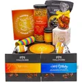Hallingers Genuss Manufaktur Feinkost Geburtstagsgeschenk-Set - XXL-Geschenkkorb "Happy birthday ..." großer Geburtstagsgruß Schoki, Pralinen, Duftkerze, Müsli, Kaffee & mehr, Geschenke für Frauen