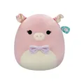 Jazwares SQCR06658 - Squishmallows - Hettie, das Schwein 50 cm - Rosa Plüschfigur & Kissen
