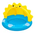 Planschbecken mit Sonnenschutzdach Kinderpool Sunny Days Badespaß 101x97x71 cm