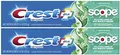Crest Zahnpasta Plus Scope Whitening Minty Fresh, 2 Stück