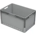 Eurobox-System Box Vollwand 60 cm x 40 cm x 32 cm Grau