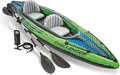 Intex 68306 Challenger k2 aufblasbares Kanu-Kajak 351x76x38 cm 2 Plätze mit...