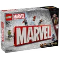 LEGO Marvel Super Heroes 76313 MARVEL Logo & Minifiguren