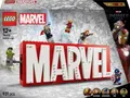 76313 LEGO MARVEL SUPER HEROES MARVEL Logo & Minifiguren