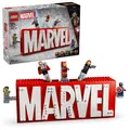 LEGO® Marvel Super Heroes 76313 MARVEL Logo & Minifiguren | Neu | OVP