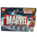 LEGO Marvel 76313 Marvel Logo & Minifiguren - NEU Verp. beschädigt