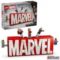 LEGO Marvel Super Heroes 76313 MARVEL Logo & Minifiguren 76313