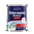 Schöner Wohnen Polarweiss Weißlack seidenmatt 125ml (früher DurAcryl) NEUWARE