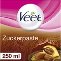 Veet Zuckerpaste mit Arganöl, geeignet zur Haarentfernung, 1 x 250 ml