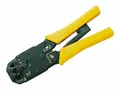 DIGITUS MULTI MODULAR CRIMPZANGE, METALLPASSEND FUER 4P2C, 4P4C, 6P4C, 6P6C, 8P8C