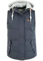 OXMO Lewonda Damen Weste Steppweste Outdoor Weste, Größe:XS, Farbe:INSIGNIA B (791991)