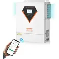 VEVOR 3500 W Hybrid-Solarwechselrichter, reiner Sinus-Wechselrichter 24 V DC auf 220/230 V AC, 100 A MPPT, für netzunabhängige Blei-Säure-Lithiu...
