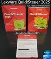 Lexware QuickSteuer 2025 Box (Steuerjahr 2024) für 3 Steuererklärungen OVP NEU