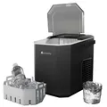 Juskys Eiswürfelmaschine mit Selbstreinigung IceOracle