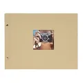 Goldbuch 28506 Bella Vista 39x31cm beige schwarze Seiten