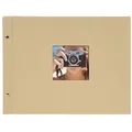 Goldbuch Fotoalbum 28506 Bella Vista 39x31cm beige schwarze Seiten