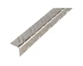 Alberts Profil Alberts 467722 Winkelprofil, Riffel-Prägung, Aluminium, blank, 2000 x, Alberts Winkelpr.Riffel,ALUblank41,2x41,2x1,5/2m