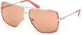 Guess GU00220 43E shiny light orange 62/12/140 Damen Sonnenbrillen