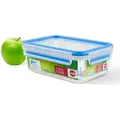 emsa Frischhaltedose CLIP & CLOSE 7,0 cm hoch transparent 1,0 l, 1 St.