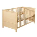 roba Kinderbett, (BxL): 78 cm x 142 cm, Holz, natur - braun