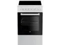 BEKO FSM57100GW Standherd (EEK A, Glaskeramikkochfeld, 55 l)