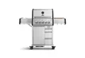 BURNHARD® Gasgrill Earl 3-Brenner Edelstahl, mit Heckbrenner 3,5 kW & Infrarotbrenner 4,5 kW, mit Edelstahl Grillrosten