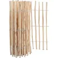 Stiltreu Staketenzaun Haselnuss 500 cm x 80 cm Lattenabstand 3-5 cm