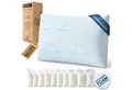 Schlummerglanz Kopfkissen Memory Foam Kissen - Kopfkissen 40x80 höhenverstellbar, Memory-Schaum, höhenverstellbar, portionierte Nachfüllpacks