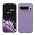 kwmobile Handyhülle für Google Pixel 8 Pro Hülle, für Pixel 8 Pro Case - Hülle Silikon - kabelloses Laden - Veilchen Lila