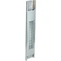Relaxdays Auffahrrampe Motorrad Stahl Silber Klappbar Rutschfest 214 cm x 26 cm x 4,5 cm 9,5 kg