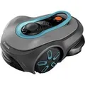 Mähroboter smart SILENO free 1.200m² Set grau/türkis, Li-Ionen Akku, mit smart Gateway, LONA-Technologie