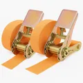 2x Profi Ratschen Spanngurt Spanngurte Zurrgurt 1-tlg 6m 1t 1to 1000 kg ORANGE