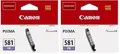 Canon Tinte PB CLI-581PB Tinte Blau,
