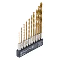 BGS HSS-Bohrer-Satz (1.5 mm, 2 mm, 2.5 mm, 3 mm, 3.2 mm, 3.5 mm, 4 mm, 4.5 mm, 5 mm, 6 mm) (50801)