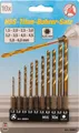 BGS DIY HSS Bohrer Satz Titan Nitriert 10 teilig 50801
