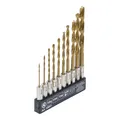 BGS Do it yourself HSS-Bohrer-Satz titan-nitriert 1,5 - 6 mm 10-tlg.