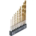 BGS 50801 HSS-Bohrer-Satz | titan-nitriert | 1,5 - 6 mm | 10-tlg.