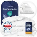 Daunen Bettdecke I Daunendecke 200x200 I 100% extra weiche Federn & Daunen |...