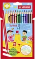 STABILO DreikantBuntstifte Trio dick, 12+1 PromoEtui