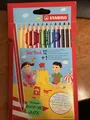 Stabilo - Dreikant Buntstifte  Trio thick - 12 Stk. + 1 Bleistift HB - neu